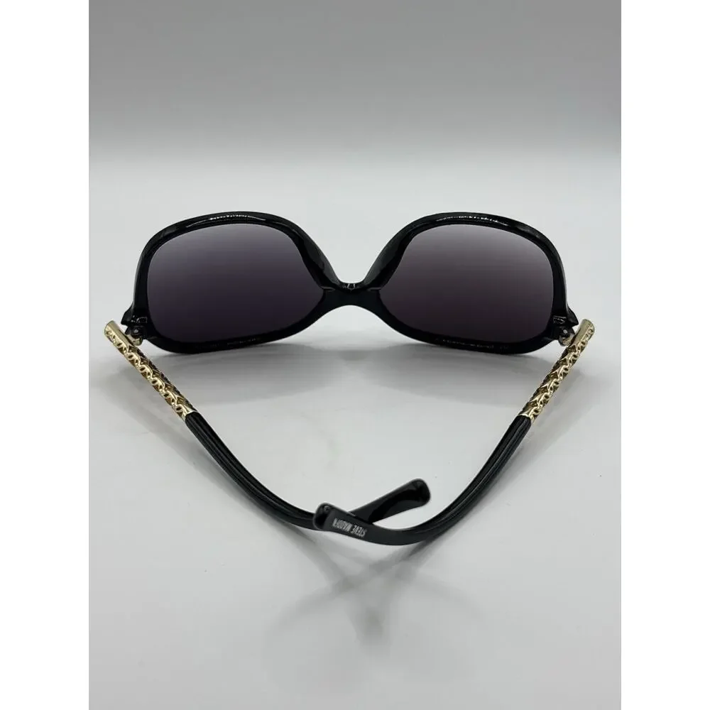 Steve Madden Oversized Sunglasses Black Gradient Women Fashion Shades